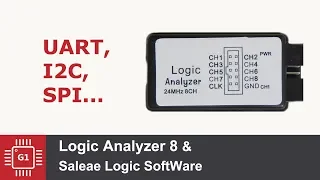 Клон логического анализатора Saleae Logic 8 за 7$ с AliExpress