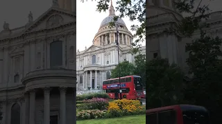 Beautiful view of St Paul’s cathedral