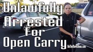 Open Carry: Veteran Unlawfully Disarmed, Detained & Arrested | OnTheMoveShow