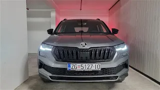 2022 Skoda Karoq Facelift - FULL LED Matrix lights +  dynamic INDICATORS and WELCOME effect