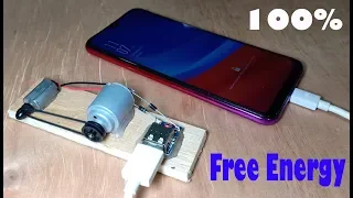 Free Energy Mobile Phone Charger , Good Bye Power Bank