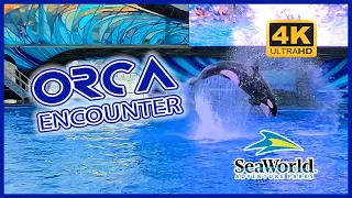 ORCA ENCOUNTER SEAWORLD ORLANDO FL | FULL SHOW 4K | 2021