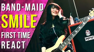 BAND-MAID "Smile" First Time Hearing !