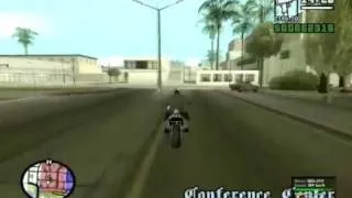 GTA SA Gameplay Bike Stunts