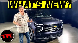 Surprise! 2025 Chevy Suburban Revealed with Some HUGE New Updates