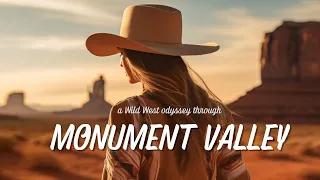 Red Rock Rhapsody: A Wild West Journey Through Monument Valley | Western Melodies