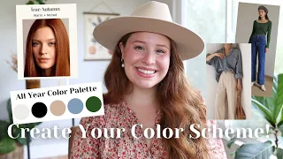 How to Create a Color Scheme: All-Year Capsule Wardrobe Colors | Wear Colors You Love!