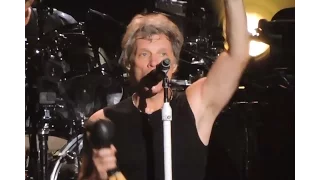 Bon Jovi Forum Live 2017 Roller Coaster / Keep The Faith in Los Angeles