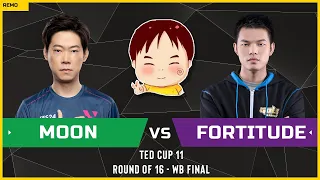 WC3 - TeD Cup 11 - WB Final: [NE] Moon vs Fortitude [UD] (Ro 16 - Group D)