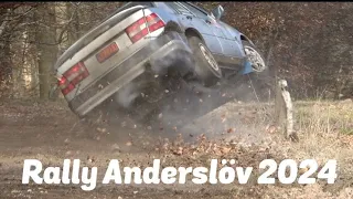 Rally Anderslöv 2024 - Crashes & Action!
