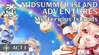 Midsummer Island Adventure - Act 1: Mysterious Islands: Journey to the Unknown  (JP VO/ENG Sub)