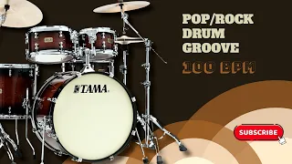 Pop/Rock Drum Groove | 100 BPM