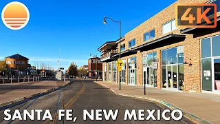 Santa Fe, New Mexico! Drive with me in New Mexico!