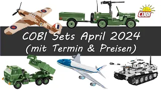 COBI New Releases April 2024 • All new releases this month