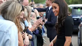 Awkward moment Meghan Markle was SNUBBED by royal well-wisher who refused to shake her hand