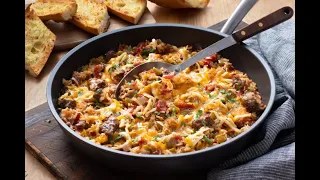 Ground Beef and Rice Skillet Meal