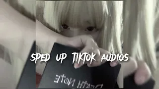 *♡Sped up tiktok audios♡* pt.51