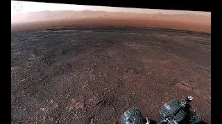 NASA's Curiosity Mars Rover Departs Vera Rubin Ridge (360 View)