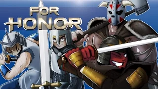 For Honor - 4v4 DOMINATION MATCHES! (Delirious' Perspective!)