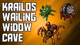 [Tibia Where to Hunt – EK 100+] Krailos Wailing Widow Cave (550k/hr @ 110)