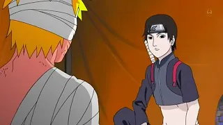 Naruto menceritakan tentang pertemuanya dengan Yondaime