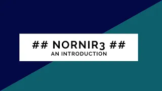 Introduction to Nornir3!