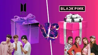 BTS vs Blackpink 💜💗 CHOOSE YOUR GIFT 🎁/ ELIGE TU REGALO / 방탄소년단 vs 블랙핑크