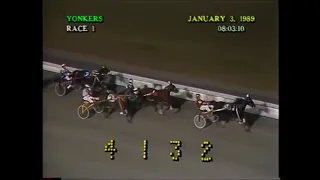 1989 Yonkers Raceway MATCH POINT Joe Marsh Jr