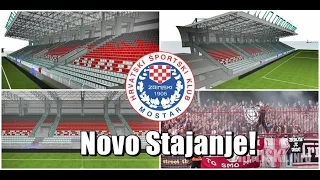 Ovako će izgledati nova tribina na stadionu HŠK Zrinjski u Mostaru | TRIBINA STAJANJE!