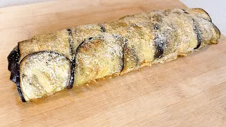 Eggplant that drives everyone crazy! Easy to prepare eggplant roll, no frying!