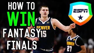 HOW TO WIN FANTASY BASKETBALL FINALS! | NBA Fantasy Basketball 2020-2021 Season