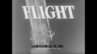 1950s TV SHOW " FLIGHT "  w/ GEN. GEORGE C. KENNEY  C-47 PLANE CRASH DRAMA  82594