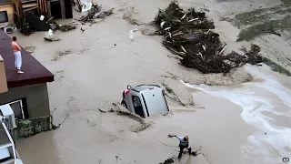 Another footage of the devastating floods that hit Tsarevo, Bulgaria