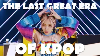 The Last Great Era of Kpop