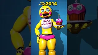 Evolution of Chica The Chicken All Fnaf Games [FNAF AR EDIT By Me]