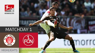 5 Goals to Start | FC St. Pauli - 1. FC Nürnberg 3-2 | All Goals | MD 1 –  Bundesliga 2 - 2022/23