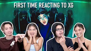 XG - GRL GVNG, SHOOTING STAR + LEFT RIGHT MV REACTION | First time reacting to XG