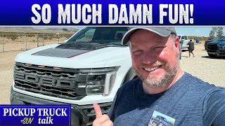 Flying Through the Air in a 2024 Ford Raptor R!