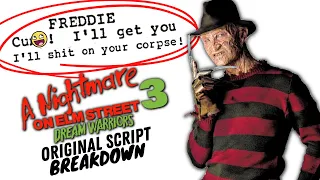 The Original Nightmare on Elm Street 3 Script was INSANE