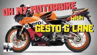 How To Livestream as a Motorcycle Nomad - Interview Gesto and Lane - Oh My Motorbike