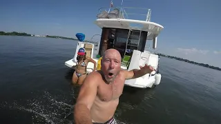 TRAWLER LIFE - Solomons Island MD, Point Patience Sand Bar