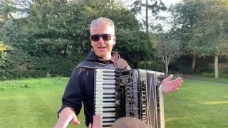 Self Isolating In The Garden: Piano Accordion Livestream