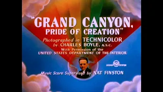 Grand Canyon, Pride of Creation - 1943