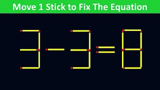 100 Matchstick Puzzle - Fix The Equation #matchstickpuzzle #simplylogical