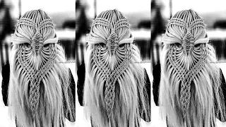 Hair art/Basket braid/Fantasy hairstyle/Diamond braid/Hair ideas/Holiday hairstyle/Long hairstyle