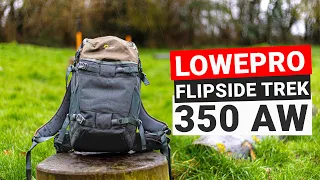 LOWEPRO Flipside TREK 350 AW Review