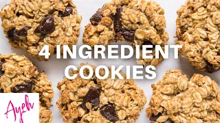 4 Ingredient Cookies - Cooking With Ayeh