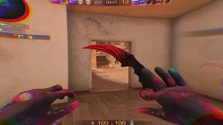 GAMEPLAY KARAMBIT "Claw" и GLOVES "Punk" 💜❤️ | STANDOFF 2 GAMEPLAY