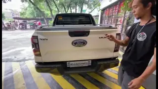 Installed Power Tailgate on Ford Ranger Wildtrak Next Gen 2023 T9 4x4 at Melo Auto Parts #demovideo