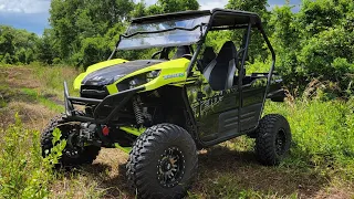 Driving a 2021 teryx on portals